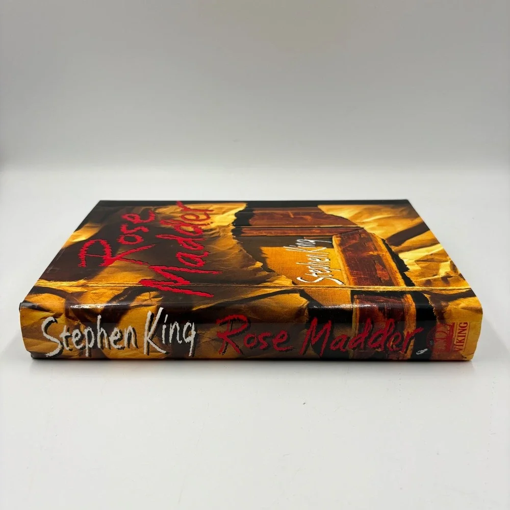 Stephen King Rose Madder Hardcover Book First Edition 1995 Viking Good